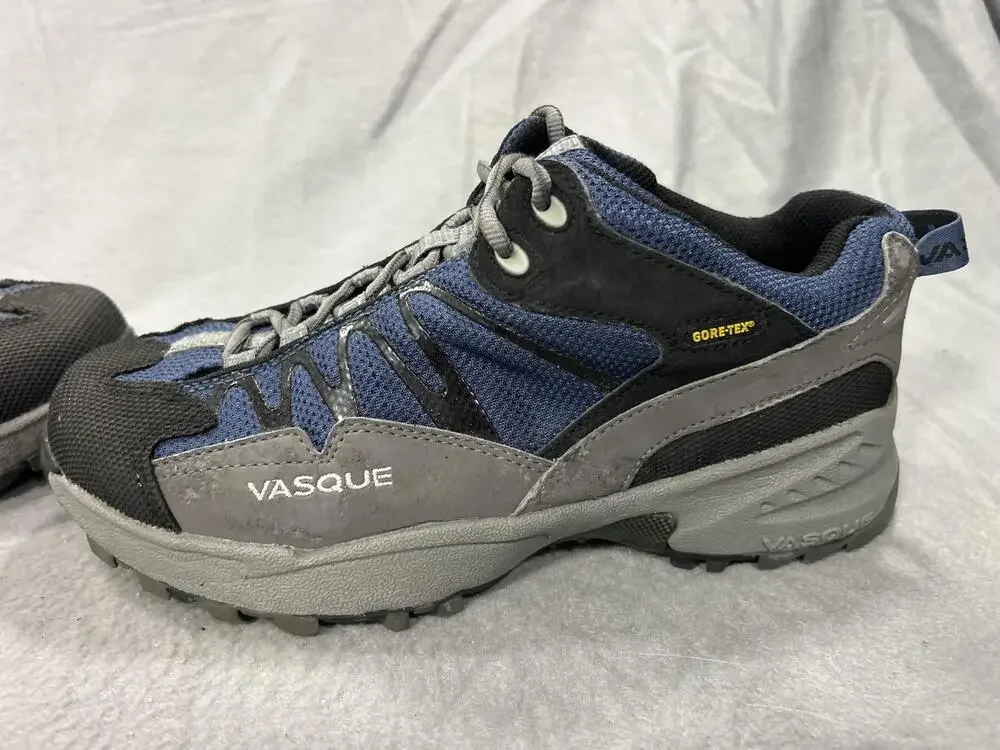 Vasque Velocity GTX Shoes Womens Size 8.5W Blue Waterproof Hiking Trail Outdoor